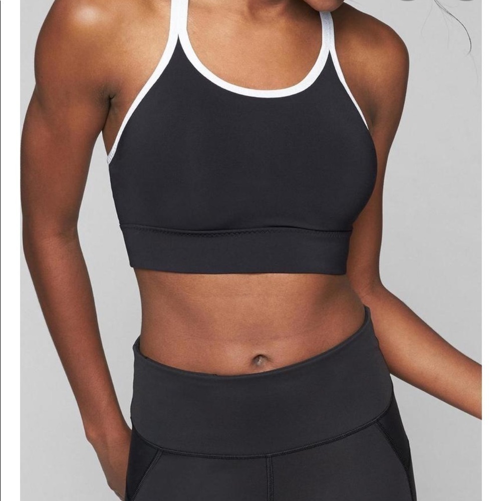 Athleta Be Bold Bralette S black white - Picture 2 of 6